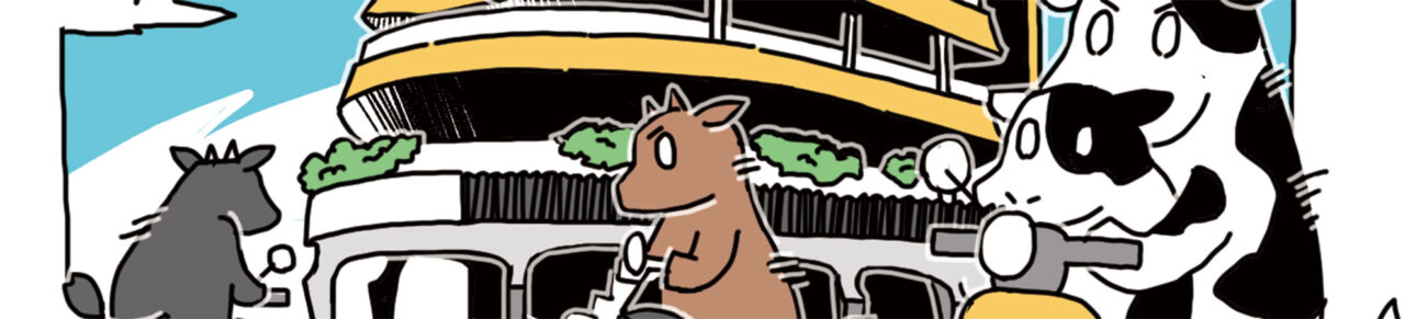 イラストレーター、高森彩雨によるベトナム年賀状